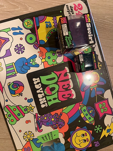 Needoh original julekalender + 2 needoh cubes