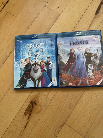 Frost 1 og Frost 2 på Blu-ray-film