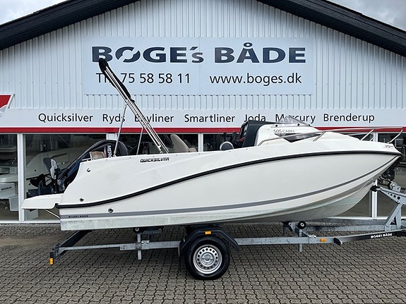 Quicksilver Activ 505 Cabin med 80 hk Mercury-EFI 4-takt og udstyr