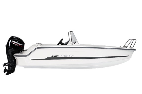 Ryds 484 VI Sport med F40 Mercury-EFI ELPT og udstyr