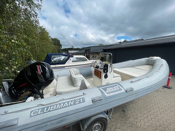 Clubman 21 fra Joker Boat med Mercury 150 hk påhængsmotor