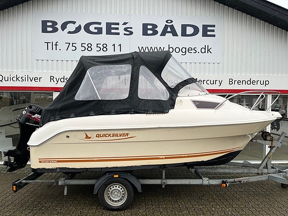 Quicksilver 470 Cruiser med 40 hk Mercury-EFI 4 takt og 1000 kg Brenderup båd...