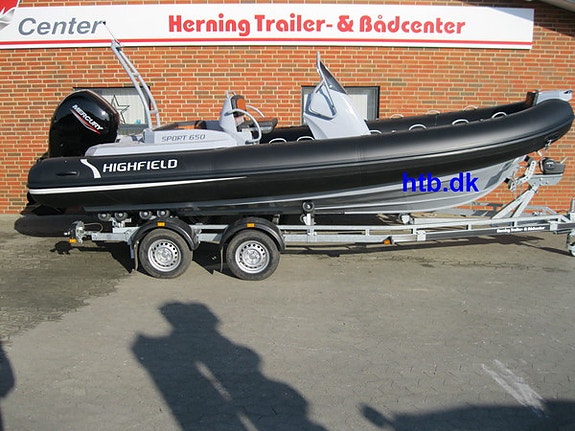 Highfield 650 Sport m/Mercury F150 hk XL EFI 4-takt - KAMPAGNE !