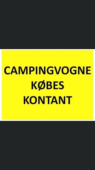 CAMPINGVOGNE OPKØBES 1992-2008 - 0-75000KR.
