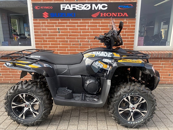 access  atv 850 på nr plader