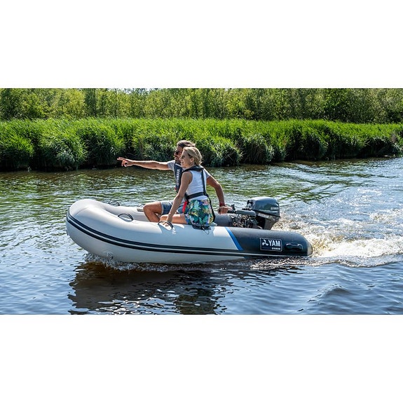Yamaha YAM 275 S gummibåd med F9.9HMHS påhængsmotor