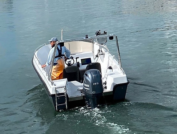 DANSK bygget POCA både.Fra 13-15 fod - styrepultbåd, fiskebåd, fritidsbåd,båd.