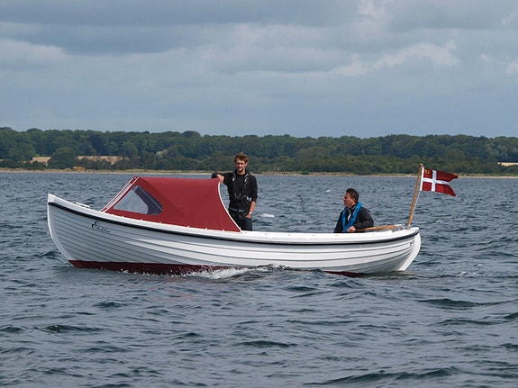 POCA 19´ Den originale klink-byggede familie/fiskerbåd.Dansk bygget.Damjolle,båd