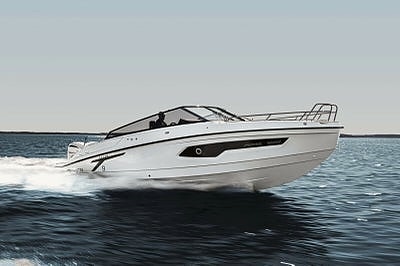 Finnmaster T9 med Yamaha 2x300 HK påhængsmotor
